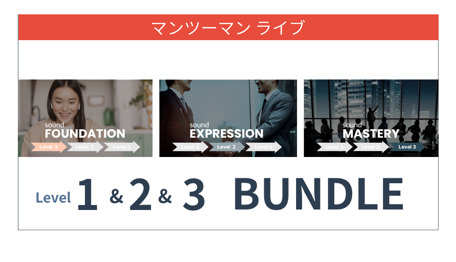 【Level 1 & 2 & 3】BUNDLE